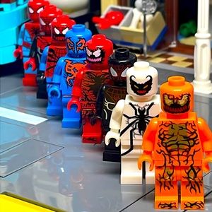 Storage Book Case & Figures